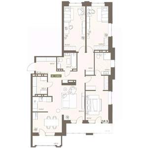 4-к квартира, вторичка, 112м2, 16/16 этаж