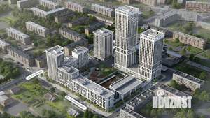 2-к квартира, строящийся дом, 44м2, 7/9 этаж