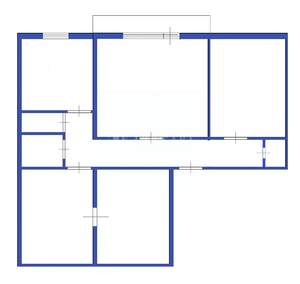 4-к квартира, вторичка, 80м2, 2/9 этаж