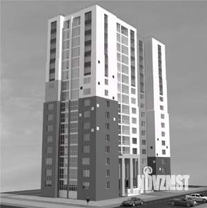 2-к квартира, строящийся дом, 54м2, 15/16 этаж