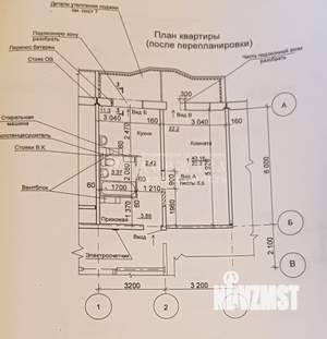 1-к квартира, вторичка, 43м2, 12/14 этаж