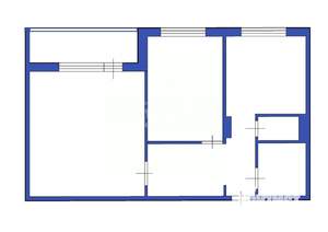 2-к квартира, вторичка, 44м2, 5/9 этаж