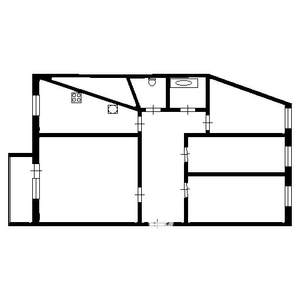 4-к квартира, вторичка, 79м2, 5/5 этаж