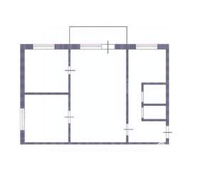 3-к квартира, вторичка, 48м2, 3/5 этаж