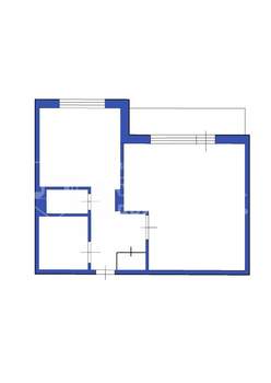 1-к квартира, вторичка, 34м2, 2/9 этаж
