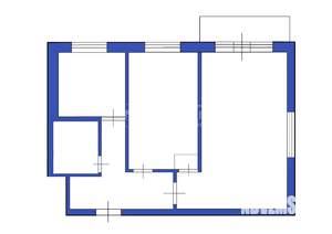 2-к квартира, вторичка, 42м2, 5/5 этаж