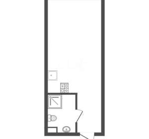 1-к квартира, вторичка, 28м2, 6/7 этаж