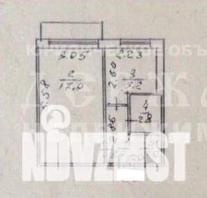 1-к квартира, вторичка, 30м2, 4/5 этаж
