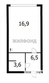 Студия квартира, вторичка, 27м2, 3/7 этаж