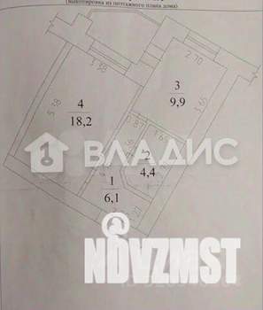 1-к квартира, вторичка, 39м2, 3/9 этаж