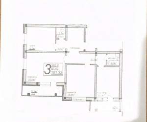 3-к квартира, вторичка, 97м2, 5/16 этаж