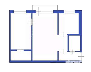 2-к квартира, вторичка, 45м2, 3/5 этаж