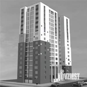 1-к квартира, строящийся дом, 37м2, 13/16 этаж