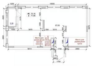 4-к квартира, вторичка, 72м2, 9/15 этаж