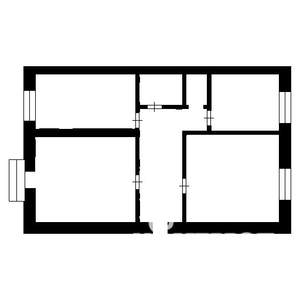 3-к квартира, вторичка, 83м2, 1/3 этаж