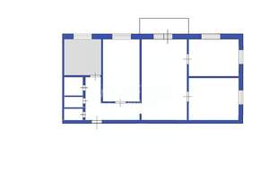 4-к квартира, вторичка, 61м2, 3/5 этаж