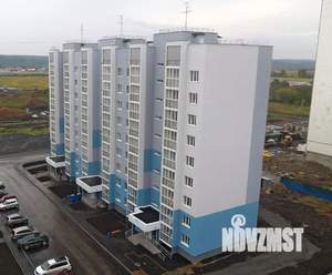 1-к квартира, строящийся дом, 43м2, 9/17 этаж