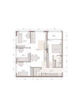 4-к квартира, вторичка, 86м2, 8/15 этаж