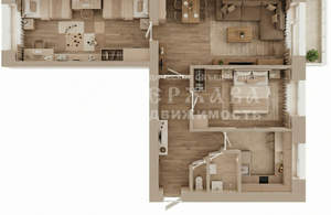 3-к квартира, вторичка, 62м2, 4/5 этаж