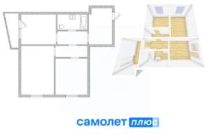 2-к квартира, вторичка, 58м2, 16/16 этаж