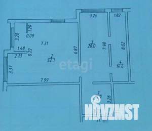 4-к квартира, вторичка, 104м2, 10/18 этаж