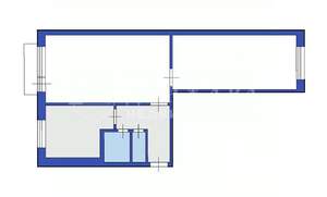 2-к квартира, вторичка, 45м2, 5/5 этаж