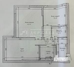 3-к квартира, вторичка, 58м2, 14/16 этаж