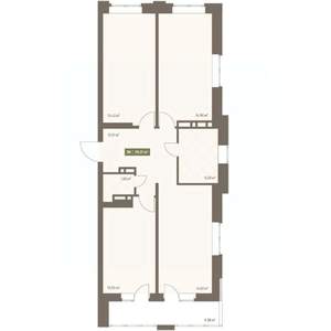 3-к квартира, вторичка, 78м2, 2/16 этаж