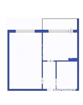 1-к квартира, вторичка, 36м2, 5/16 этаж