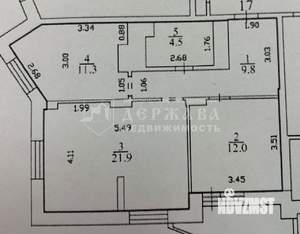 2-к квартира, вторичка, 60м2, 6/26 этаж