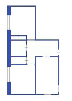 2-к квартира, вторичка, 57м2, 3/5 этаж
