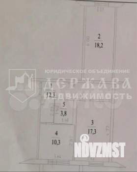 2-к квартира, вторичка, 62м2, 7/9 этаж
