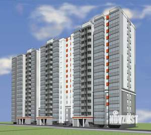 1-к квартира, строящийся дом, 37м2, 3/16 этаж