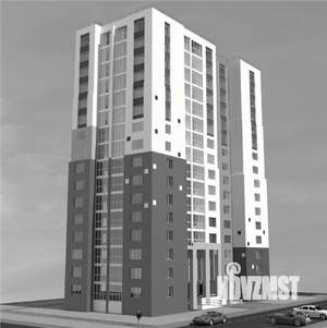 2-к квартира, строящийся дом, 46м2, 3/16 этаж