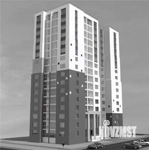 2-к квартира, строящийся дом, 46м2, 4/16 этаж