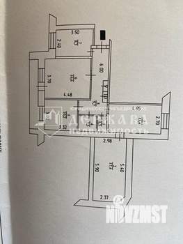 4-к квартира, вторичка, 80м2, 8/9 этаж