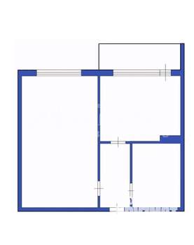 1-к квартира, вторичка, 29м2, 3/13 этаж