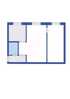 2-к квартира, вторичка, 50м2, 5/5 этаж