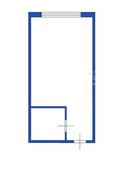 1-к квартира, вторичка, 16м2, 2/5 этаж