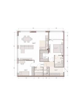 4-к квартира, вторичка, 86м2, 3/15 этаж