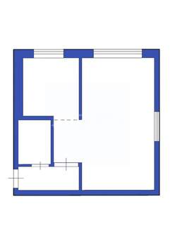1-к квартира, вторичка, 31м2, 1/5 этаж