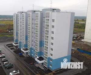 1-к квартира, строящийся дом, 43м2, 4/17 этаж