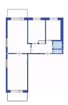 3-к квартира, вторичка, 67м2, 9/9 этаж
