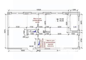 3-к квартира, вторичка, 67м2, 10/15 этаж