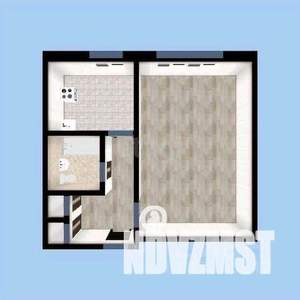 Студия квартира, вторичка, 38м2, 5/16 этаж