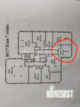 1-к квартира, вторичка, 37м2, 7/15 этаж