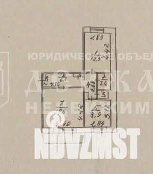 2-к квартира, вторичка, 53м2, 3/5 этаж