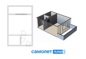 Студия квартира, вторичка, 26м2, 5/16 этаж