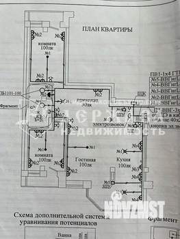 3-к квартира, вторичка, 95м2, 5/15 этаж
