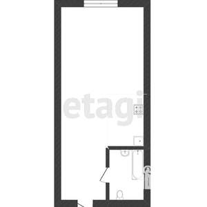 Студия квартира, вторичка, 17м2, 8/9 этаж